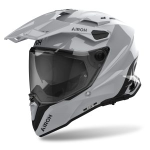 Airoh Commander 2 Plain Motorcycle Helmet Cement Grey 1