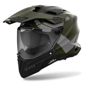 Airoh Commander 2 Reveal Motorcycle Helmet Military Green 1