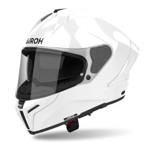 Airoh Matryx Plain Motorcycle Helmet White 1
