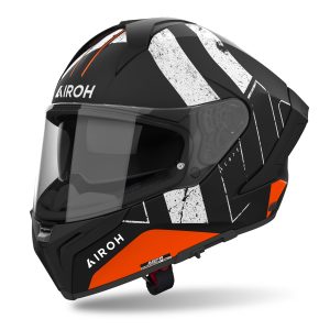 Airoh Matryx Scope Motorcycle Helmet Orange 1