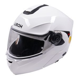 Airoh Specktre Plain Motorcycle Helmet White 4