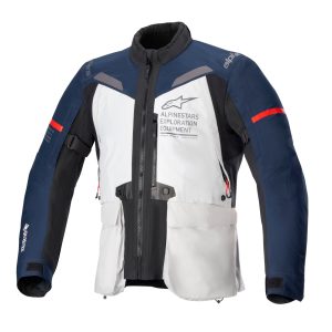 Alpinestars ST-7 2L Gore-Tex Motorcycle Jacket – Ice Grey/Blue Alpinestars ST-7 2L Gore-Tex Motorcycle Jacket Ice Grey Blue 1