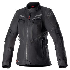 Alpinestars Stella Bogota Pro Drystar Motorcycle Jacket – Black/Black Alpinestars Stella Bogota Pro Drystar Motorcycle Jacket Black Black 1