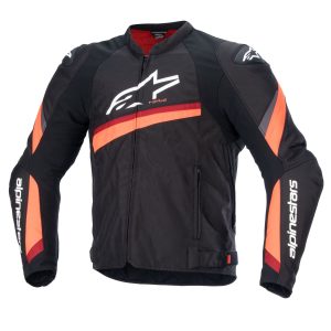 Alpinestars T-GP Plus R v4 Motorcycle Jacket – Black/Red Alpinestars T-GP Plus R v4 Motorcycle Jacket Black Red 1