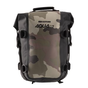 Oxford Aqua C7 Motorcycle Crash Bar Bag – Camouflage Oxford Aqua C7 Crash Bar Motorcycle Bag Camouflage (OL478) 1