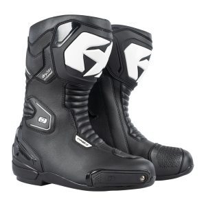 Oxford Cypher 1 D2D Motorcycle Boots – Black/White Oxford Cypher 1.0 Mens D2D Motorcycle Boots Black White 1
