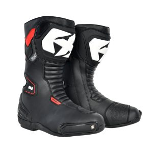 Oxford Cypher 1 D2D Motorcycle Boots – Black/White/Red Oxford Cypher 1.0 Mens D2D Motorcycle Boots Black White Red 1