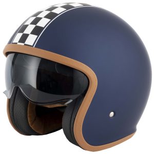 Vcan H589 Victory Motorcycle Helmet Matt Blue 1