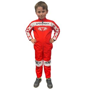 Wulfsport Cub Speedway Suit Red 1
