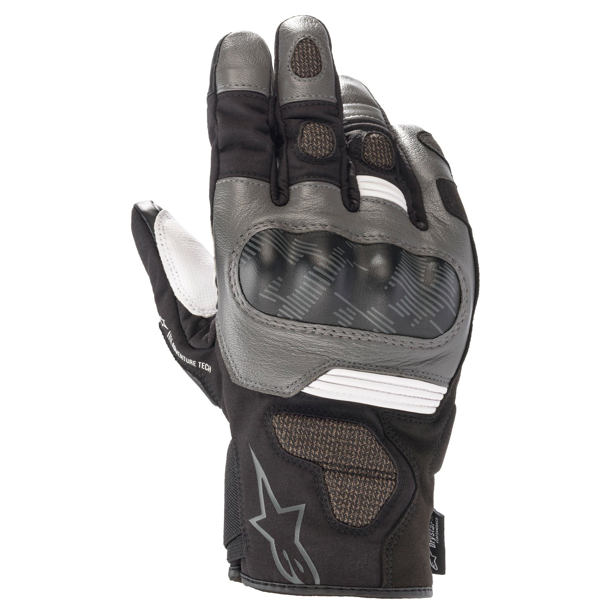 Alpinestars Corozal v2 Drystar Motorcycle Gloves Black Grey White 1