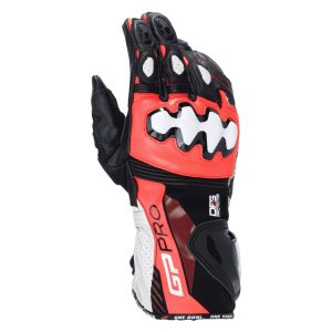 Alpinestars GP Pro R4 Motorcycle Gloves Black Red White 1
