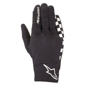 Alpinestars Reef Motorcycle Gloves Black White 1