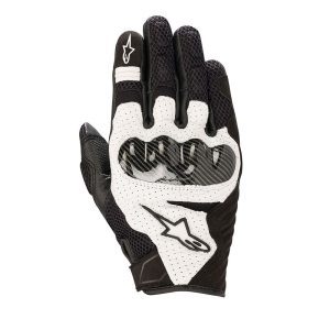 Alpinestars SMX-1 Air v2 Motorcycle Gloves – Black/White Alpinestars SMX-1 Air v2 Motorcycle Gloves Black White 1