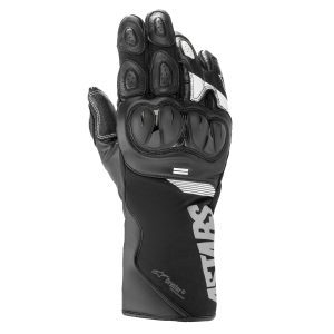 Alpinestars SP-365 Drystar Motorcycle Gloves Black White 1