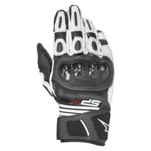Alpinestars SP-X Air Carbon v2 Motorcycle Gloves – Black/White Alpinestars SP-X Air Carbon v2 Motorcycle Gloves White 1