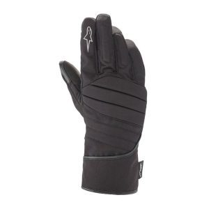 Alpinestars SR-3 v2 Drystar Gloves – Black/Black Alpinestars SR-3 Drystar Motorcycle Gloves Black 1