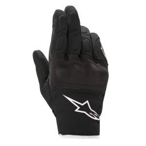 Alpinestars Stella S-Max Motorcycle Gloves Black White 1