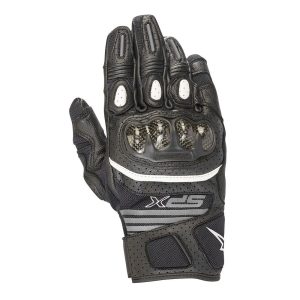 Alpinestars Stella SP-X Air Carbon v2 Motorcycle Gloves Black Anthracite 1