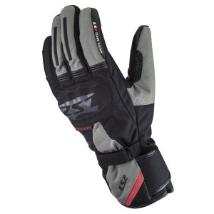 LS2 Snow Motorcycle Gloves Black Grey 1