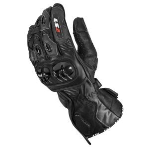 LS2 Swift Motorcycle Gloves Black 1