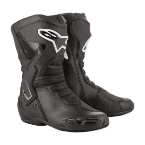Alpinestars Stella SMX-6 v3 Motorcycle Boots – Black/White Alpinestars Stella SMX-6 v3 Motorcycle Boots Black White 1