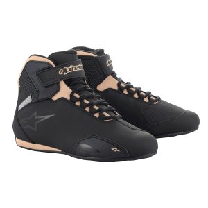 Alpinestars Stella Sektor Boots – Black/Champ Alpinestars Stella Sektor Motorcycle Boots Black Champ 1