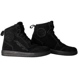 RST Hi-Top Sneaker Motorcycle Boots Black Suede 1