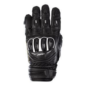 RST Tractech Evo 4 Short Mens Motorcycle Gloves Black Black Black 1
