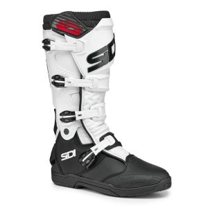 Sidi X-Power SC Motorcycle Boots Black White 1