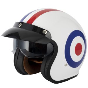 Vcan H589 Roundel Motorcycle Helmet 1
