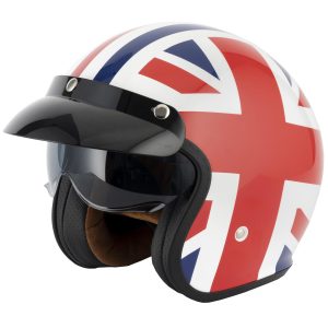 Vcan H589 Union Jack Motorcycle Helmet 1