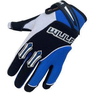 Wulfsport Adults Stratos Motorcycle Gloves Blue 1