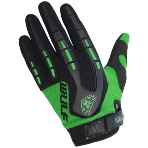 Wulfsport Cub Attack Kids Motorcycle Gloves – Green Wulfsport Cub Attack Kids Motocross Gloves Green 1