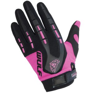 Wulfsport Cub Attack Kids Motocross Gloves Pink 1