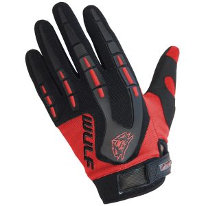 Wulfsport Cub Attack Kids Motorcycle Gloves – Red Wulfsport Cub Attack Kids Motocross Gloves Red 1