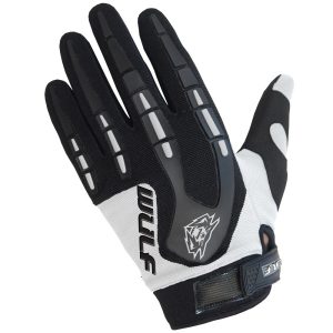 Wulfsport Cub Attack Kids Motorcycle Gloves – White Wulfsport Cub Attack Kids Motocross Gloves White 1