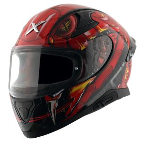 Axor Apex Venomous Motorcycle Helmet – Black/Red Axor Apex Venomous Motorcycle Helmet Black Red 1