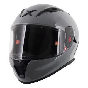 Axor Street Plain Motorcycle Helmet – Nardo Grey Axor Street Plain Motorcycle Helmet Nardo Grey 1
