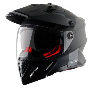 Axor X-Cross Plain Motorcycle Helmet – Matt Black Axor X-Cross Plain Motorcycle Helmet Matt Black 22.06 1
