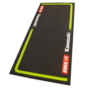 Bike It Kawasaki MX2 Motocross Race Team Garage Motorcycle Mat Bike It Kawasaki MX2 Motocross Race Team Garage Mat 1