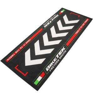 BikeTek Series 7 Italian Motorcycle Garage Mat BikeTek Series 7 Cafe Racer Motorcycle Garage Mat GRGMAT98 1