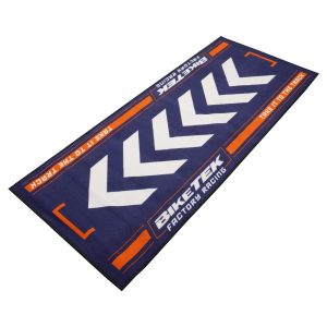 BikeTek Series 7 Orange Motorcycle Garage Mat BikeTek Series 7 Orange Motorcycle Garage Mat GRGMAT91 1