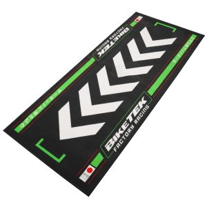 BikeTek Series 7 Rising Sun Motorcycle Garage Mat – Green BikeTek Series 7 Rising Sun Motorcycle Garage Mat Green GRGMAT95 1