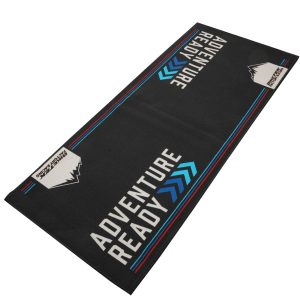 BikeTek Adventure Series Garage Motorcycle Mat – Blue Biketek Adventure Series Motorcycle Garage Mat Blue GRGMAT102 1