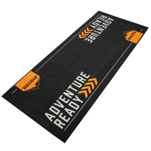 BikeTek Adventure Series Garage Motorcycle Mat – Orange Biketek Adventure Series Motorcycle Garage Mat Orange GRGMAT100 1
