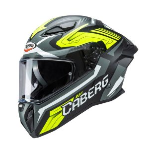 Caberg Drift Evo II Jarama Motorcycle Helmet Black Grey Yellow 1