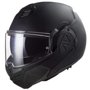 LS2 FF906 Advant 4X Plain Motorcycle Helmet Matt Black 1