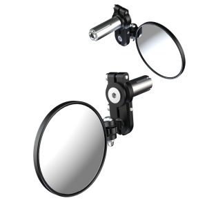Oxford Fold-Away Motorcycle Bar End Mirrors Oxford Fold Away Motorcycle Bar End Mirrors Black OX514 1