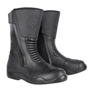 Oxford Hunter Twin Zip Motorcycle Boots – Black Oxford Hunter Mens Motorcycle Boots Black 1