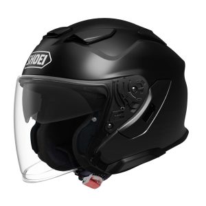 Shoei J-Cruise 3 Plain Motorcycle Helmet Black 1